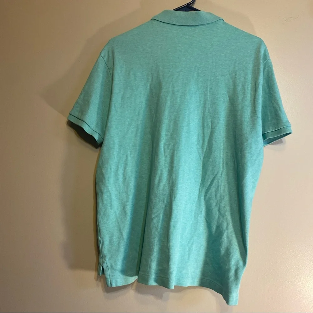 Polo Ralph Lauren Sea Foam Green L Custom Slim Fit Golf Polo Shirt Men’s Preppy‎